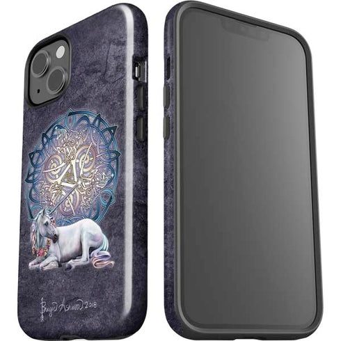 Celtic Unicorn by Brigid Ashwood iPhone 15 Impact Case